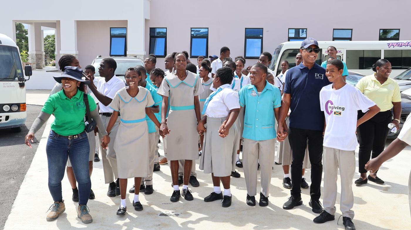 FCJ school community visit