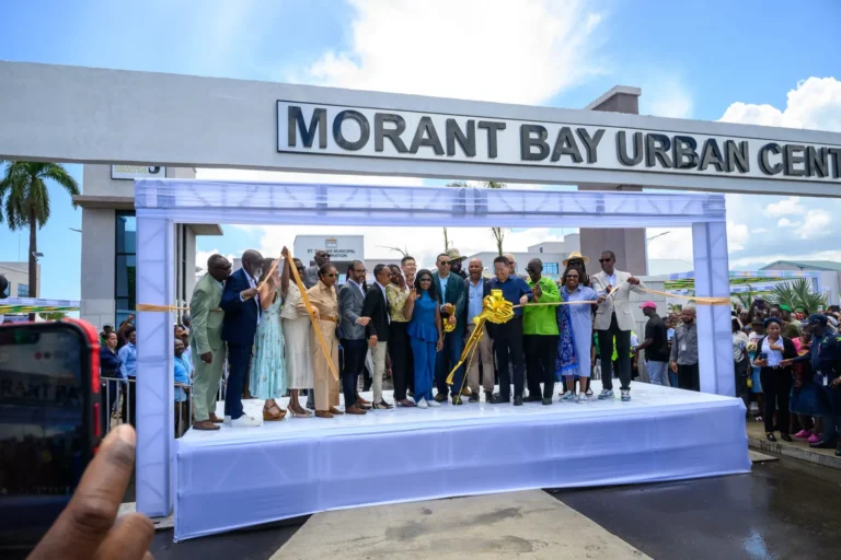 Morant Bay Urban Centre ribbon-cutting ceremony, 15 May 2025