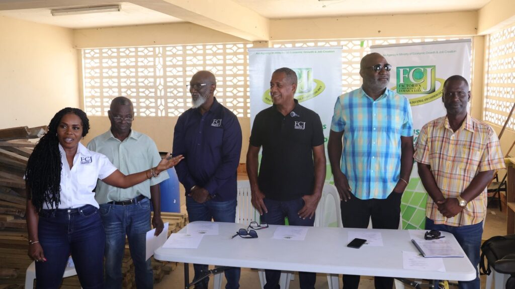 FCJ team at the Whitehouse hurricane recovery grant handover